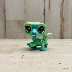 Littlest Pet Shop LPS Crocodile Alligator EUC